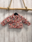 Preview: Sergent Major  Sweatjacke  Gr. 74   rosa Rauten Blumen 
