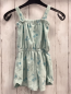 Preview: H&M Playsuit  Gr. 110  hellblau Kirschen Frottee 
