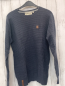 Preview: Naketano  Pullover  grau Rippen 