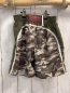 Preview:   Badeshorts  Gr. 116  grau hellgrau braun gemustert Affe 