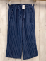 Preview:   Hose  Gr. 146  blau hellgraue Streifen 3/4 lang 