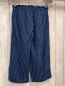 Preview:   Hose  Gr. 146  blau hellgraue Streifen 3/4 lang 