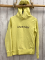 Preview: Calvin Klein  Pullover  Gr. 140  gelb Kapuze schwarze Schrift 