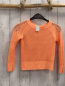 Preview: KappAhl  Pullover  Gr. 128  orange Strick Lochmuster 