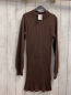 Preview: Abercrombie  Kleid  Gr. 152  braun Strick Rippen 
