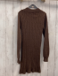 Preview: Abercrombie  Kleid  Gr. 152  braun Strick Rippen 