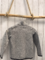 Preview: H&M Strickjacke Gr. 122  grau meliert schwarzer Bund
