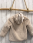 Preview:  Plüschjacke Gr. 122  beige 
