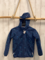 Preview: H&M Softshelljacke Gr. 128  blau petrol Dinos