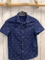 Preview: H&M  Sommerhemd  Gr. 122  blau weiße Anker 