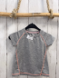 Preview: H&M  Sportshirt  Gr. 98  grau rosa Nähte 