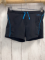 Preview: Decathlon  Badehose  Gr. 140  schwarz hellblaue Schrift 