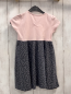 Preview:   Kleid  Gr. 110  rosa Oberteil mit Zebra grauer Rock mit weißen Punkten 