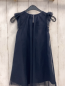 Preview:   Kleid  Gr. 116  blau Tüllüberkleid mit Glitzerpunkten 