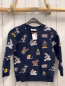 Preview:   Pullover  Gr. 110  blau Looney tunes Figuren 