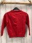 Preview: H&M Pullover  Gr. 110  rot Strick Pailettendino Weihnachtsmotiv