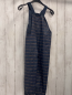 Preview:   Regenhose  Gr. 110  blau hellbraune Streifen gummiert 