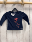 Preview: S´Oliver  Langarmshirt  Gr. 68  blau Ballon Schrift 