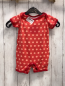 Preview: Jako-o  Playsuit  Gr. 80  rot apricot Punkte 
