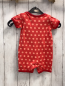 Preview: Jako-o  Playsuit  Gr. 80  rot apricot Punkte 