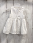 Preview: Happy Girls  Kleid  Gr. 62  weiß gestickte Blumen 