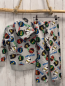 Preview: 2tlg Lego  Pullover + Jogginghose  Gr. 122/128  grau Ninjagoköpfe Schrift 
