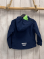 Preview: Trollkids  Softshelljacke  Gr. 98  blau hellgrüner Bund + hellgrünes Fleecefutter 