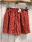 Preview: Zara  Rock Gr. 134  rot bunte Blumen 