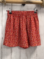 Preview: Zara  Rock Gr. 134  rot bunte Blumen 