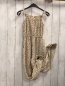 Preview: H&M  Jumpsuit Gr. 140  beige Struktur schwarze Punkte 