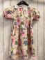 Preview: H&M  Kleid  Gr. 122  creme bunte Blumen 
