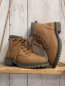 Preview:   Boots  Gr. 31  hellbraun grauer Bund 