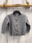 Preview: H&M  Strickjacke  Gr. 80  grau Wabenmuster 