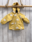 Preview: H&M  Jacke  Gr. 68  gelb weiße Herzen Kapuze 