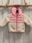 Preview:   Wendejacke  Gr. 74  hellrosa hellrote Blumen / mit beige Teddy 