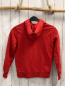 Preview: Benetton Pullover  Gr. 146/152  rot Kapuze graue Schrift 