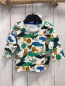 Preview:    Langarmshirt  Gr. 68  weiß Safaritiere Bäume 