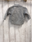 Preview: Original Brand  Strickjacke  Gr. 62  hellgrau Zöpfe großer Kragen 