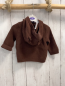 Preview: Sergent Major  Strickjacke  Gr. 62  braun Kapuze 