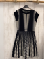 Preview: Zara  Kleid Gr. M schwarz + weißer Druck