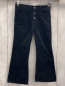 Preview: Benetton  Hose  Gr. 122  schwarz Samt 