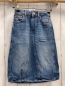 Preview: Zara  Rock Gr. 122  blau Jeans Bund verstellbar 