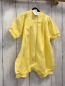 Preview: neu Liegelind  Playsuit  Gr. 68  gelb Vögel 