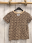 Preview: Next  T-Shirt  Gr. 122  beige schwarz braun leoprint 
