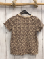 Preview: Next  T-Shirt  Gr. 122  beige schwarz braun leoprint 