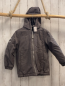 Preview: Mikk-line  Winterjacke  Gr. 110  grau Kapuze 
