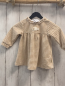 Preview: Tutto Piccolo  Kleid  Gr. 62  beige weiße Streifen Nicky 