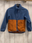 Preview: Mikk-Line Fleecejacke Gr. 110  blau braun