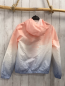 Preview:   Regenjacke  Gr. 158  rosa weiß helllblau Kapuze 