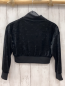 Preview: Nike Nickyjacke Gr. 134  schwarz kurz geschnitten